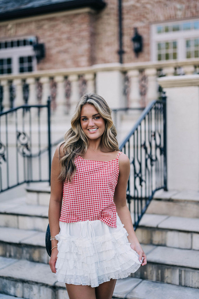 Landon Mini Skirt - Off White