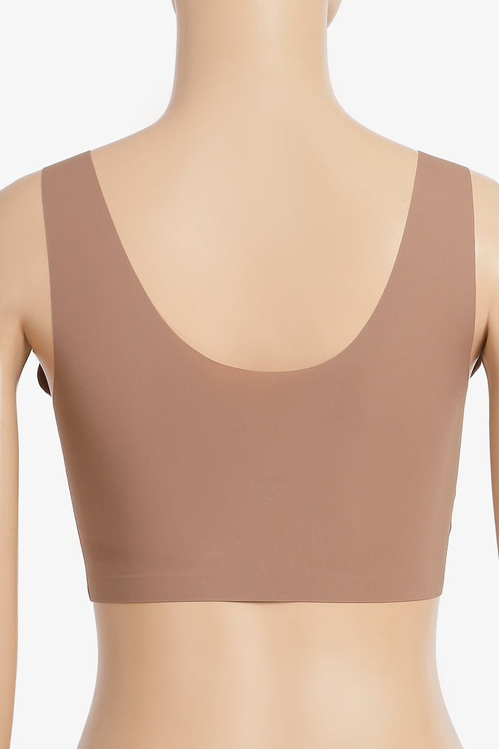 Laser-Cut Padded Bra