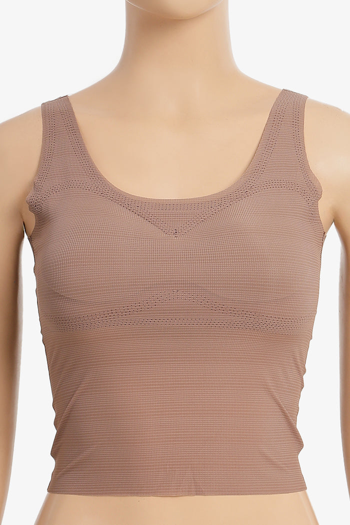 Laser-Cut Padded Top