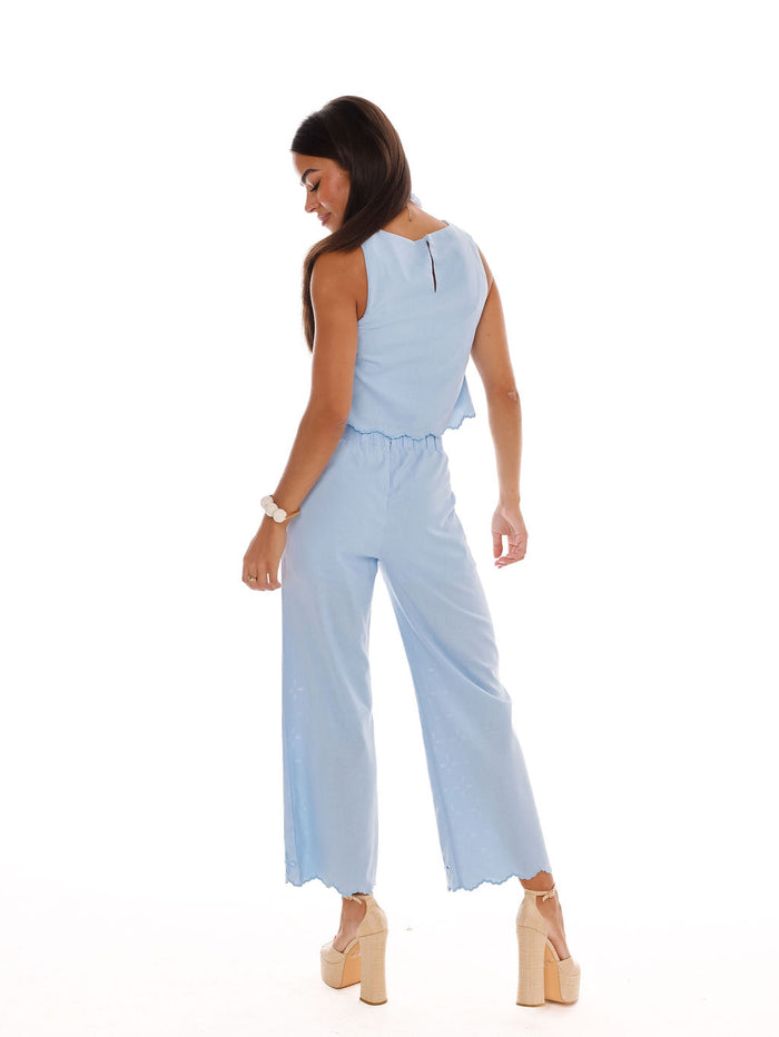 Laura Top - Light Blue