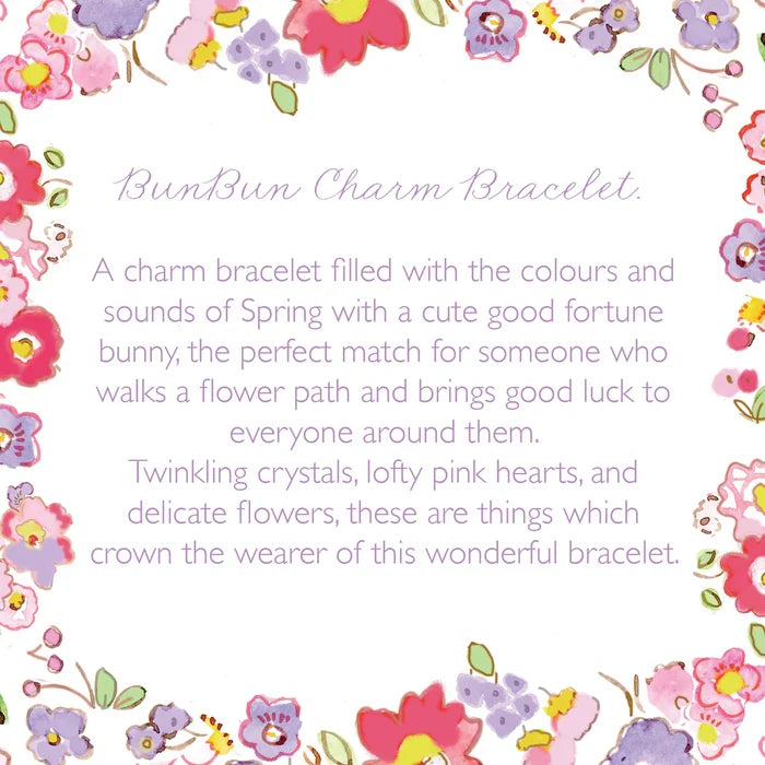 Lauren Hinkley Petite Fleur Bunny Charm Bracelet