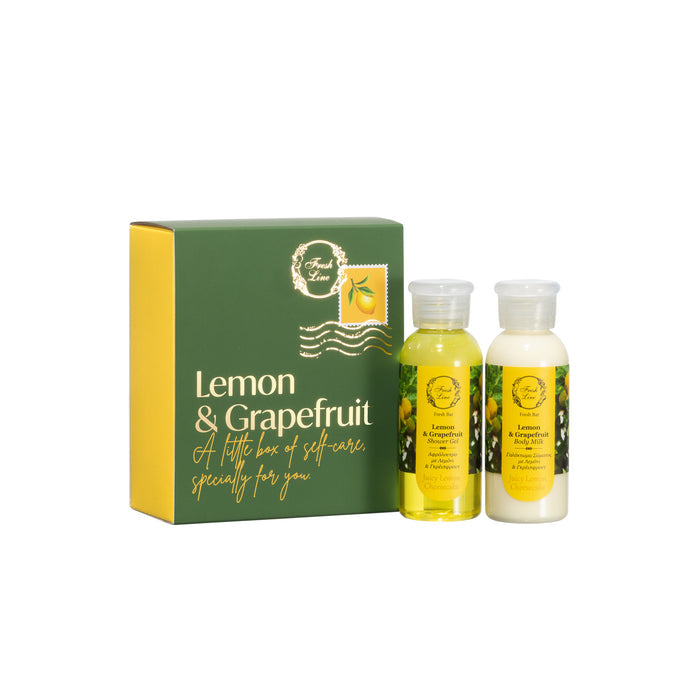 LEMON & GRAPEFRUIT MINI  Σετ Περιποίησης Σώματος 2 τμχ