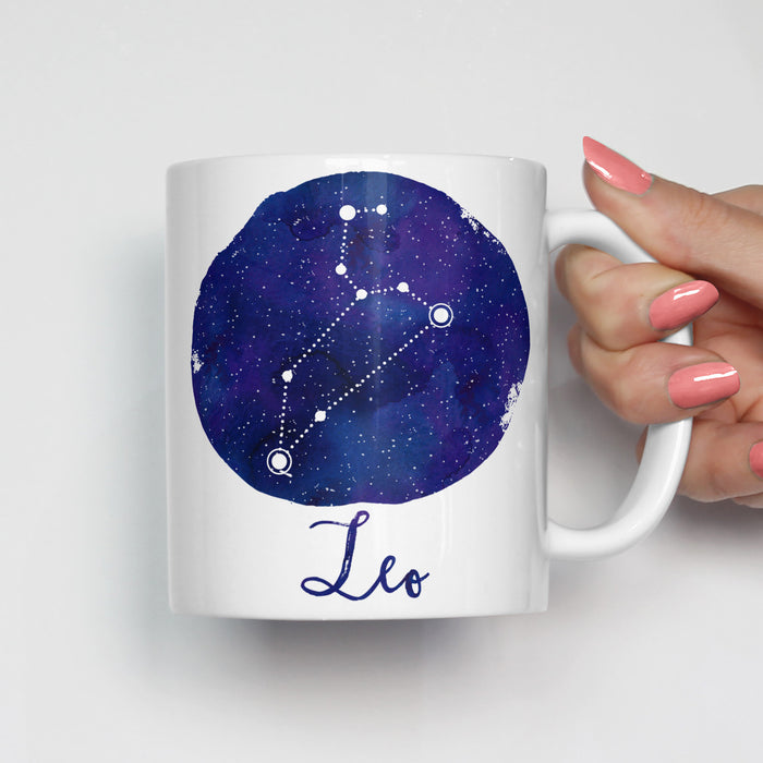 Leo Zodiac Constellation Mug