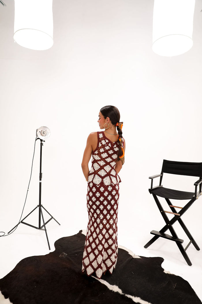 Lettie Maxi Skirt - Chocolate