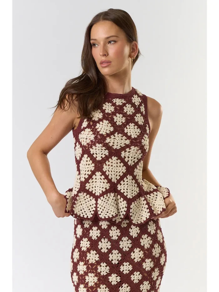Lettie Top - Chocolate