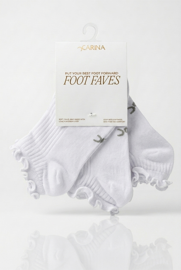 Lettuce Edge Socks - 3 Pairs