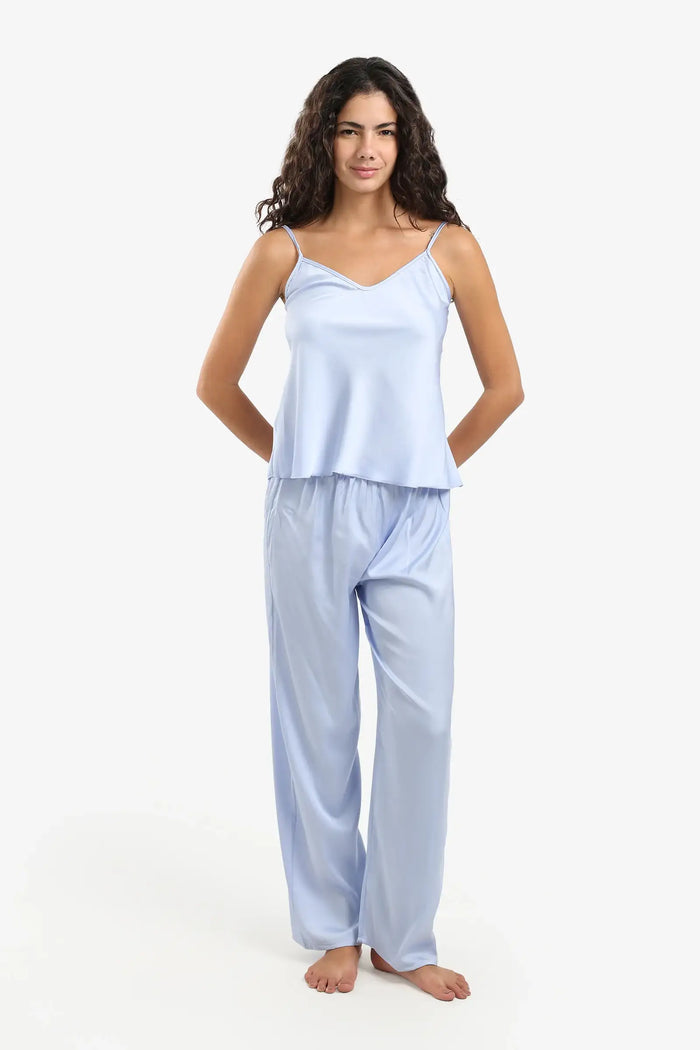 Light Blue 3 Pieces Pyjama
