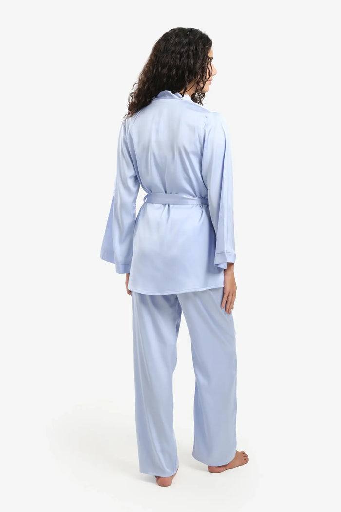 Light Blue 3 Pieces Pyjama