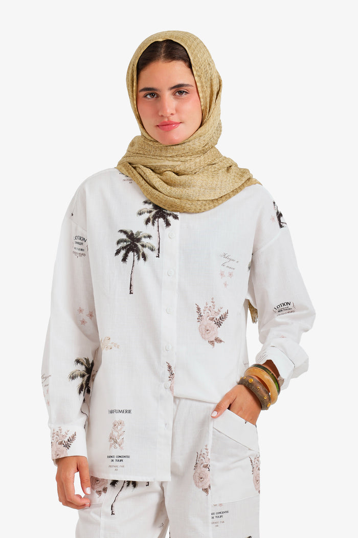 Light Linen Scarf