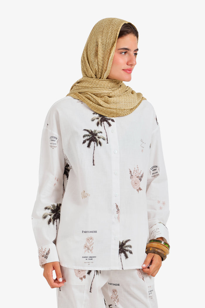 Light Linen Scarf