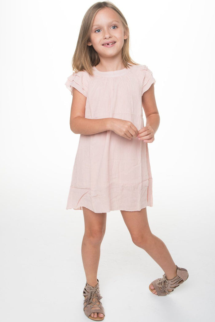 Light Pink Lace Dress Dress Yo Baby Wholesale