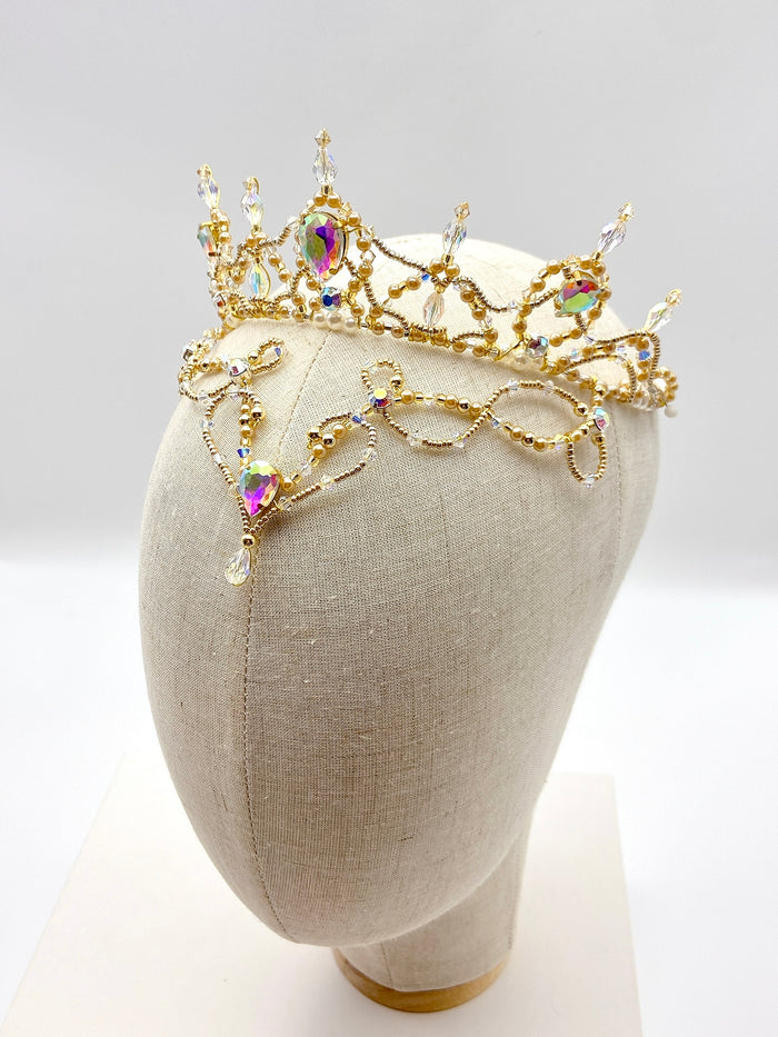 Light Rose Tiara - Dancewear by Patricia