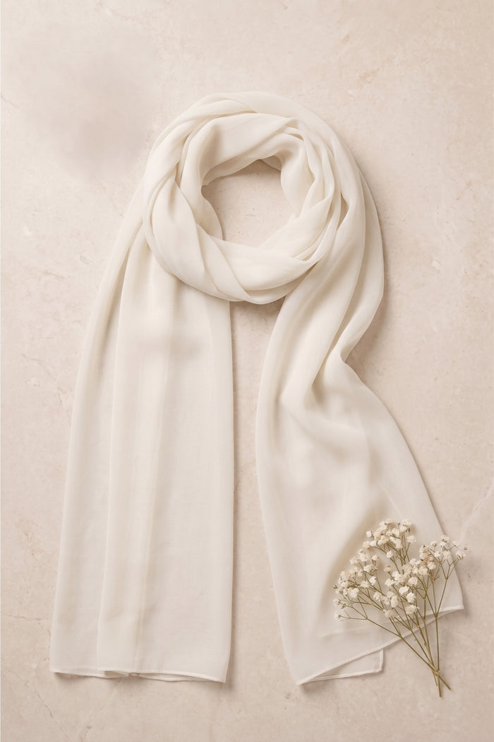 Off White / OS / Chiffon