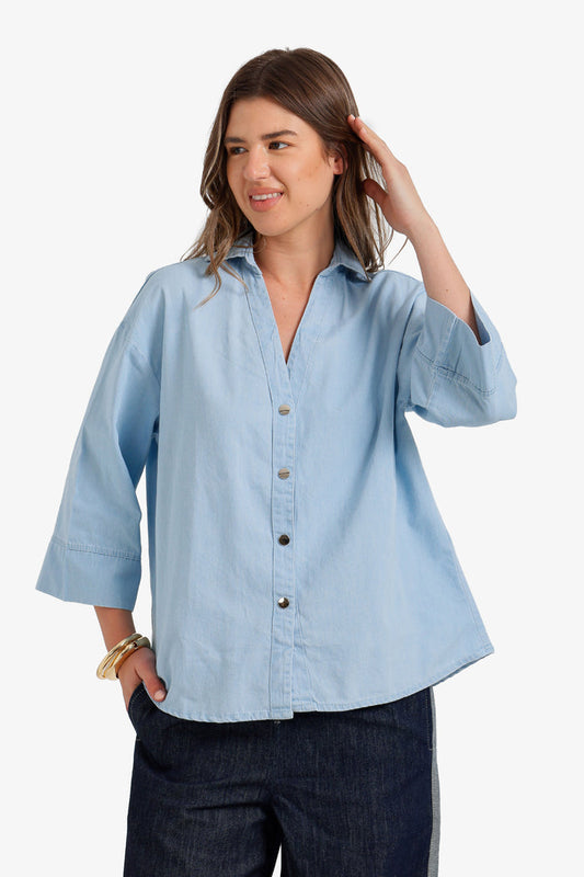 Lightweight Denim Shirt