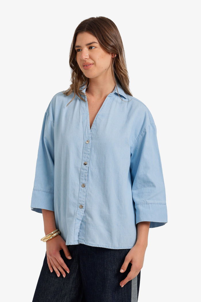 Lightweight Denim Shirt
