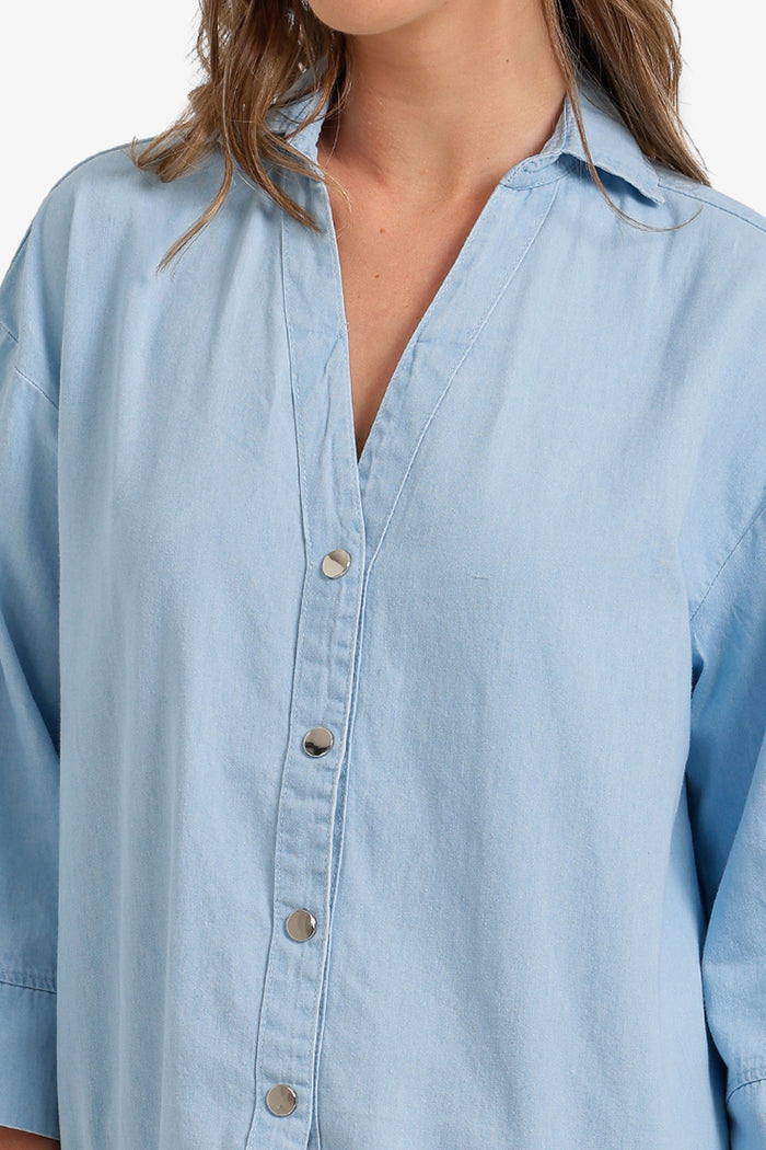 Lightweight Denim Shirt