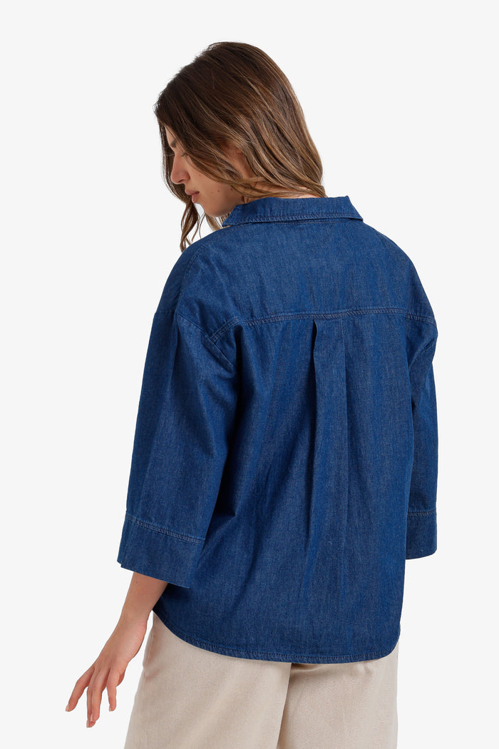 Lightweight Denim Shirt