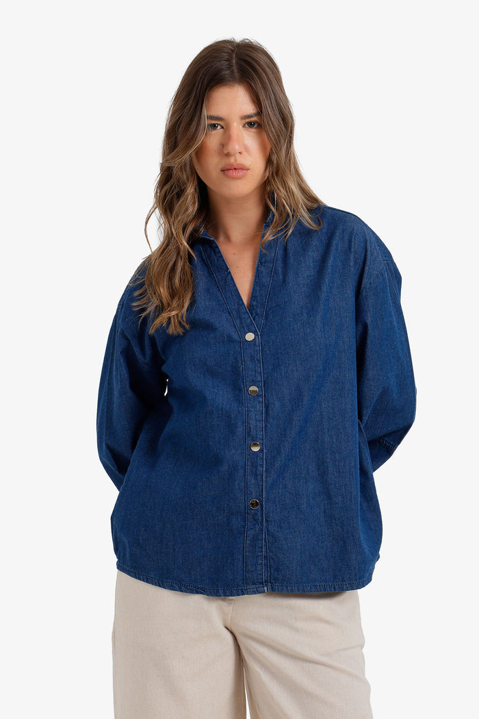 Lightweight Denim Shirt