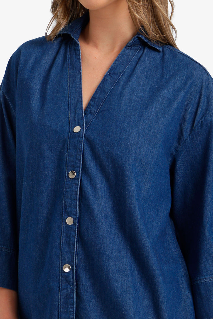 Lightweight Denim Shirt