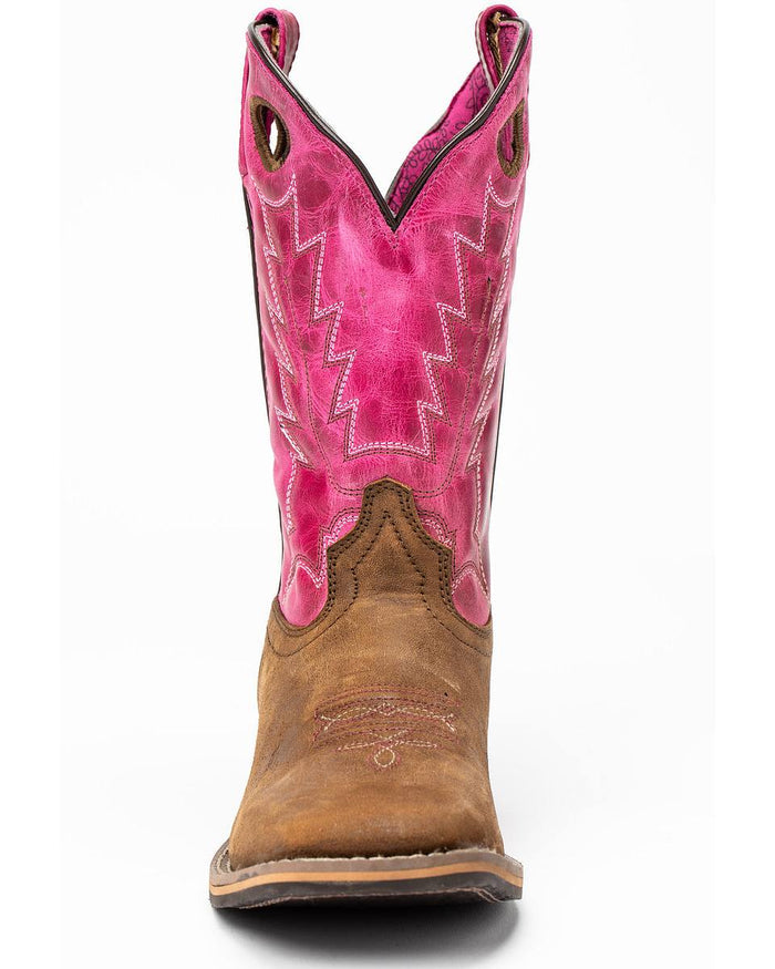 Brown/pink