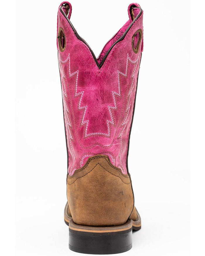 Brown/pink