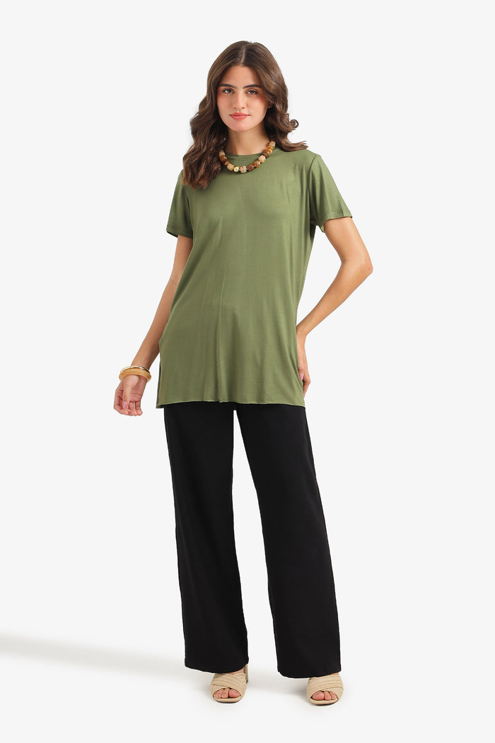Long Relaxed Fit T-Shirt