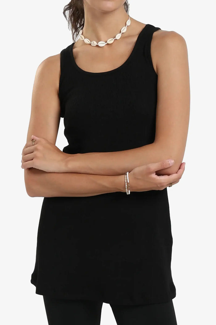Long Slim Fit Top