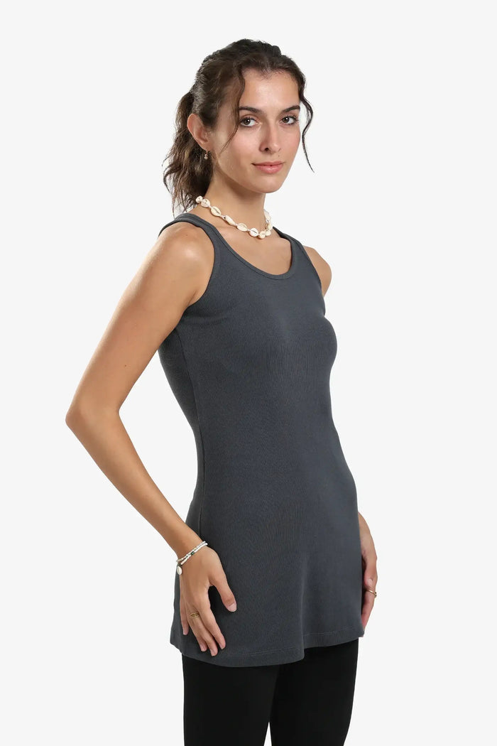 Long Slim Fit Top