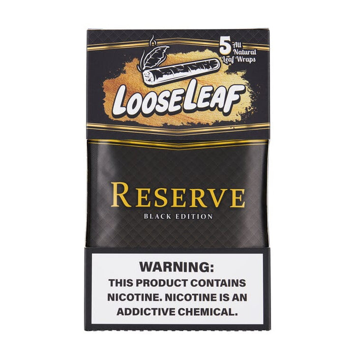 LooseLeaf Wraps Reserve Black Edition