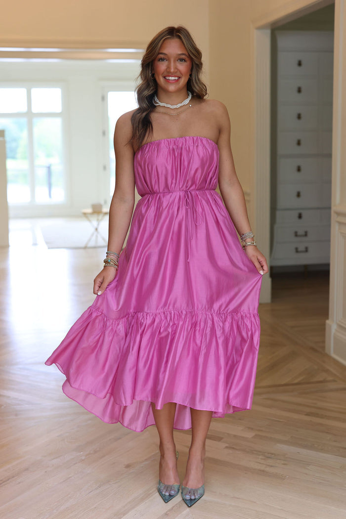 Maggie Dress - Magenta
