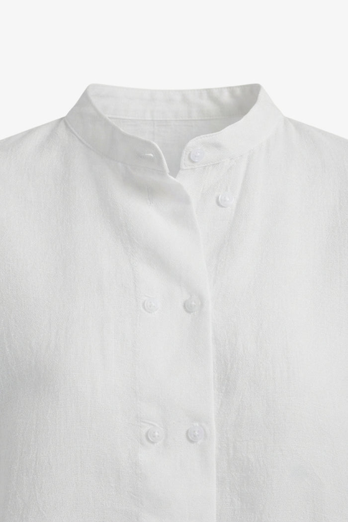 Mandarin Collar Tunic Shirt