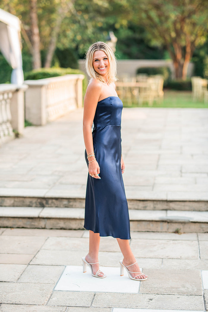 Mandy Dress by Amanda Uprichard - Navy