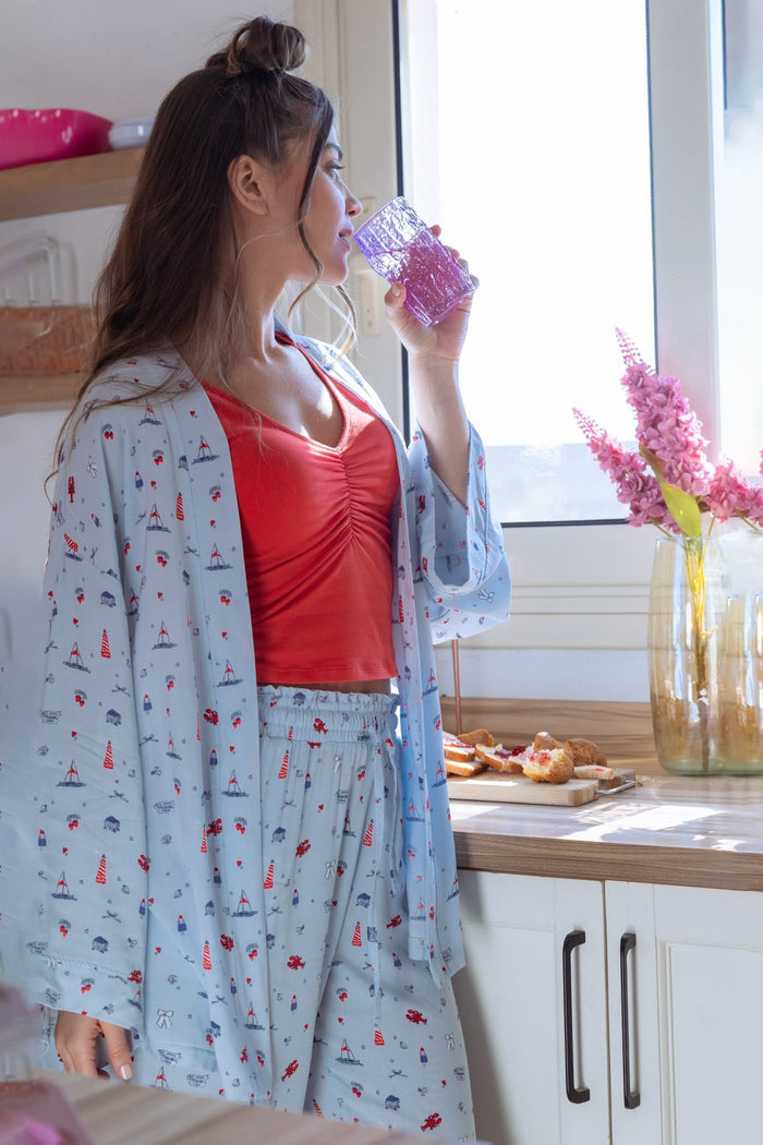 Maritime 3-Piece Pyjama Set