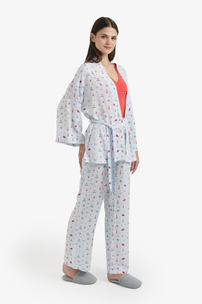 Maritime 3-Piece Pyjama Set