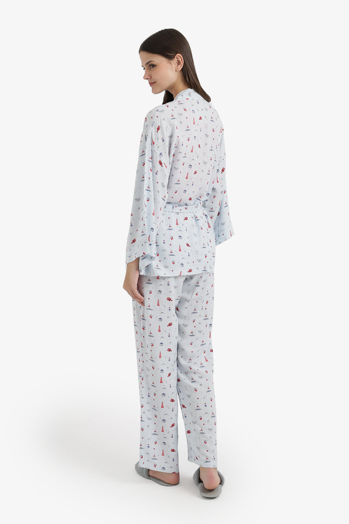 Maritime 3-Piece Pyjama Set