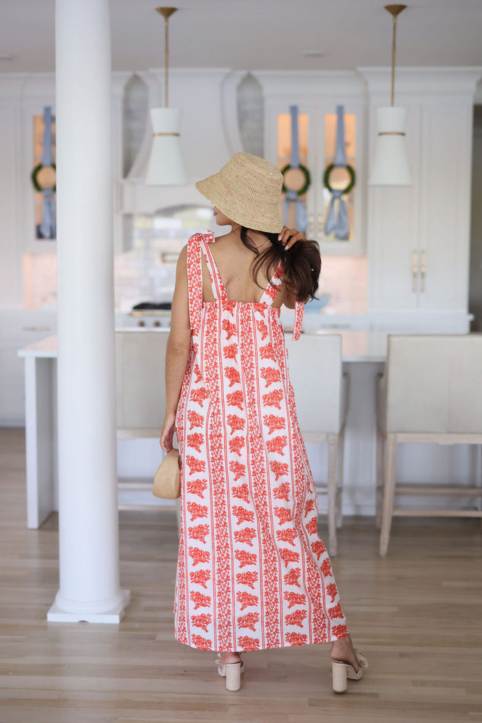 Marren Dress - Red Spring