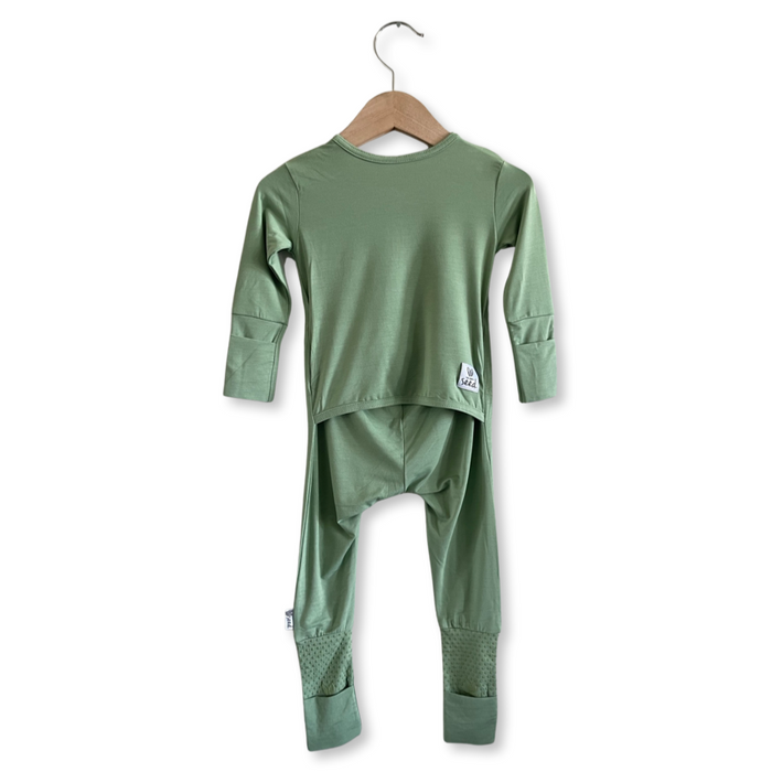 Matcha Day to Night Romper Luxe Edition | Cotton Bamboo Blend