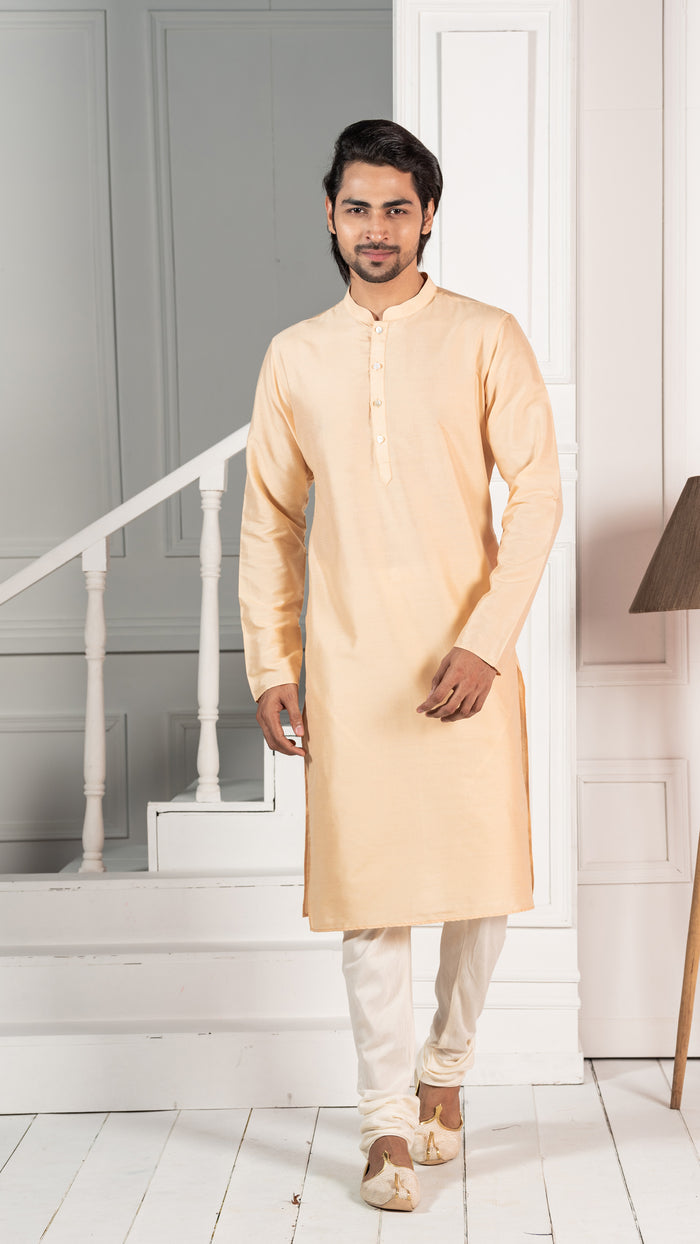 Men Chikoo Kurta