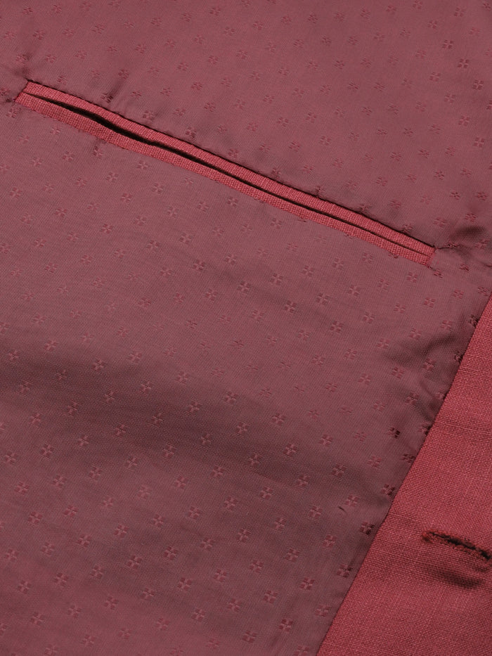 Men Maroon Nehru Jacket