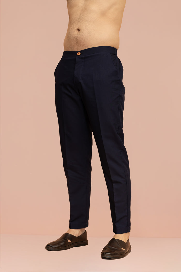 Men Purple & Wine Textured Indowestern Trouser Set