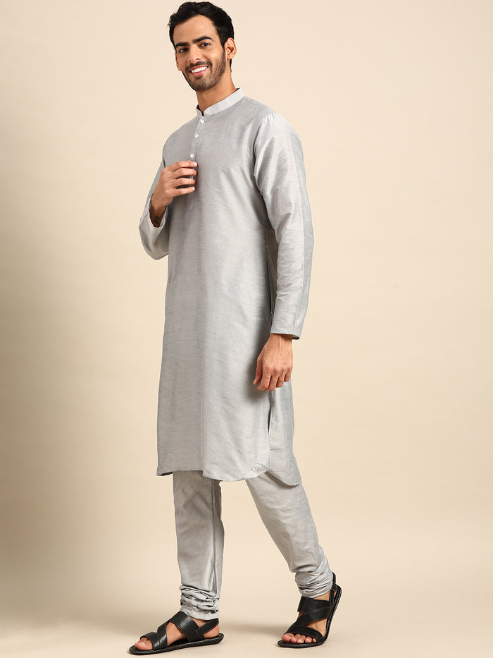 Men Turquoise Blue Nehru Jacket