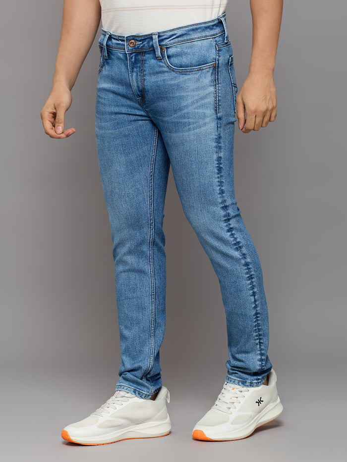 Men's Blue Skinny Fit Jeans