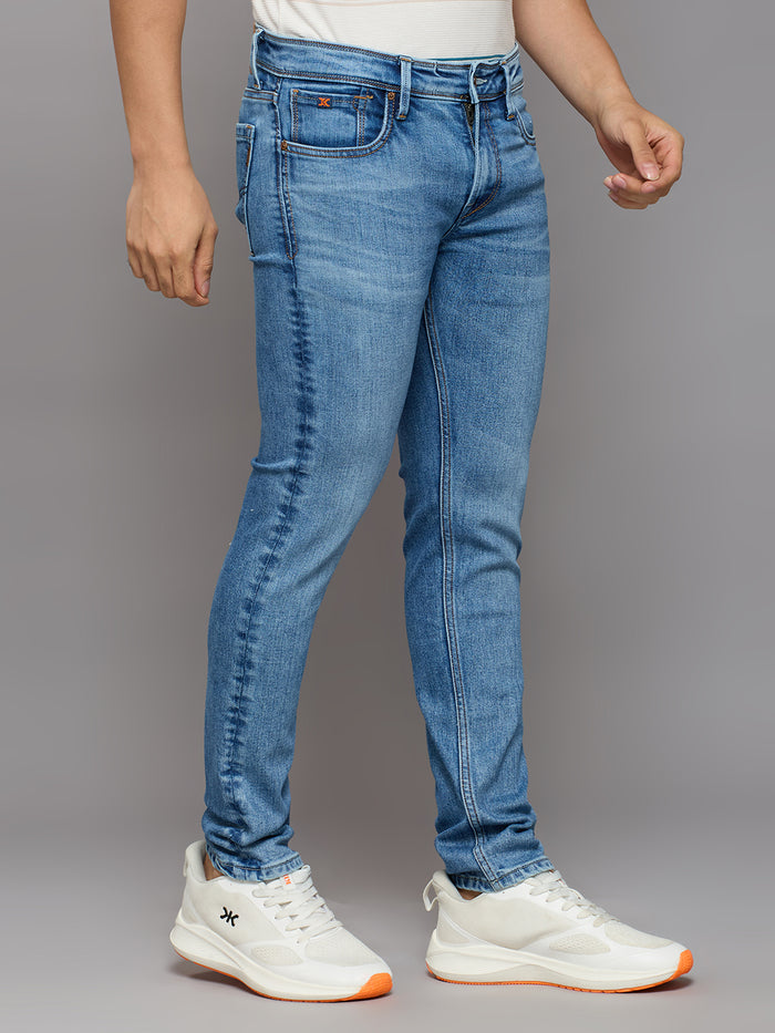 Men's Blue Skinny Fit Jeans