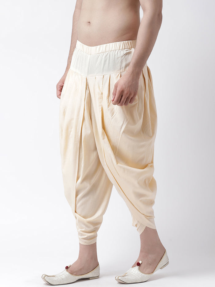 Men's Cream Dhoti