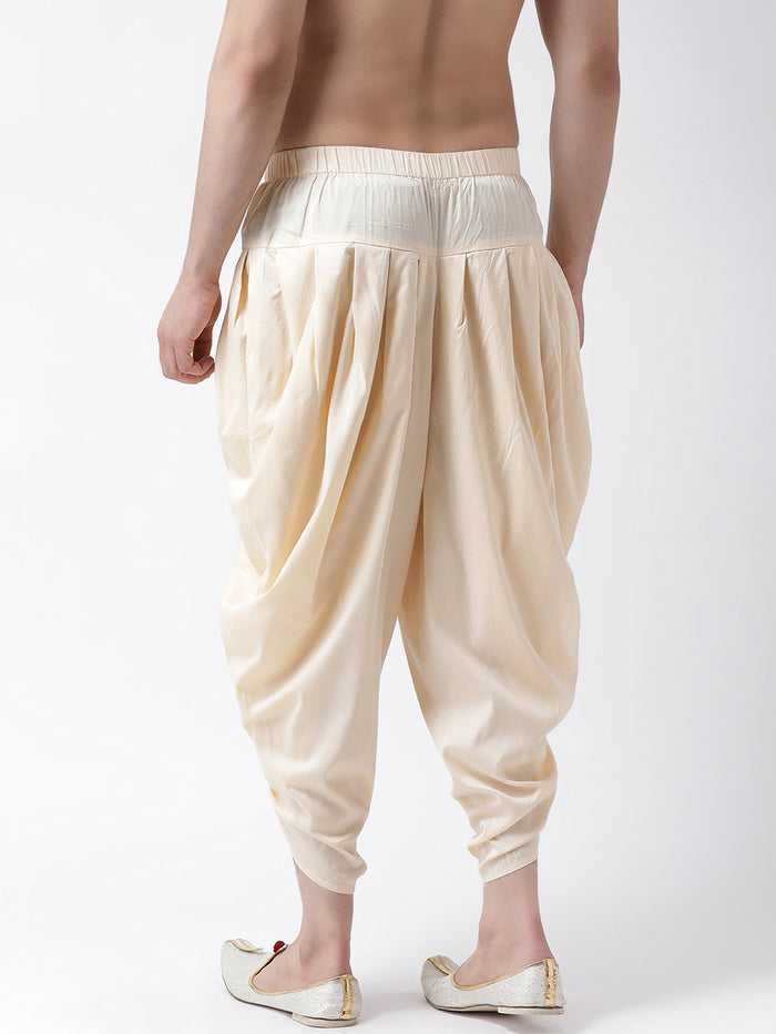 Men's Cream Dhoti