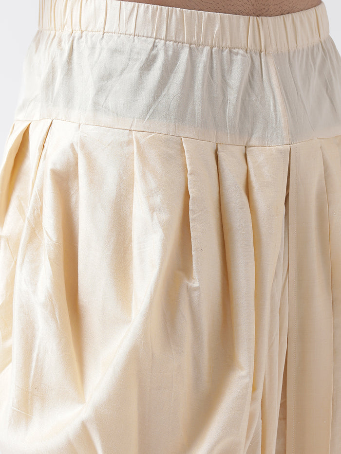 Men's Cream Dhoti