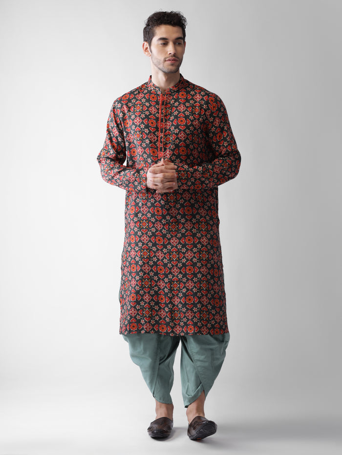 Men's Green Dhoti