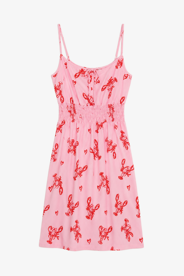 Micro Lobster Print Nightgown