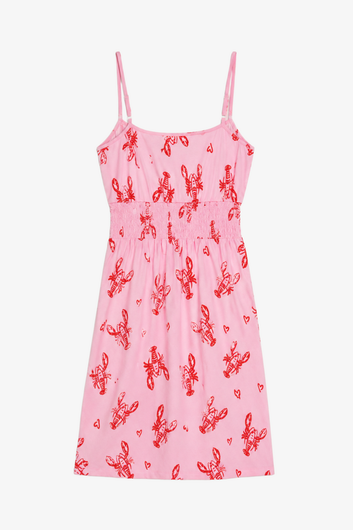 Micro Lobster Print Nightgown
