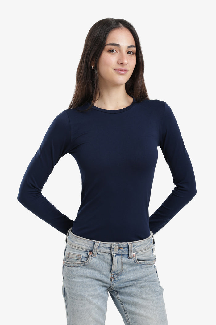Microfiber Long Sleeve Top